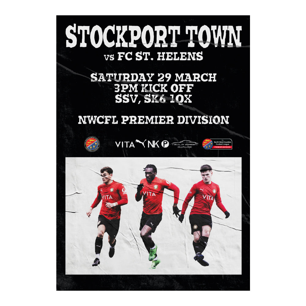 FC St Helens Football Programmes