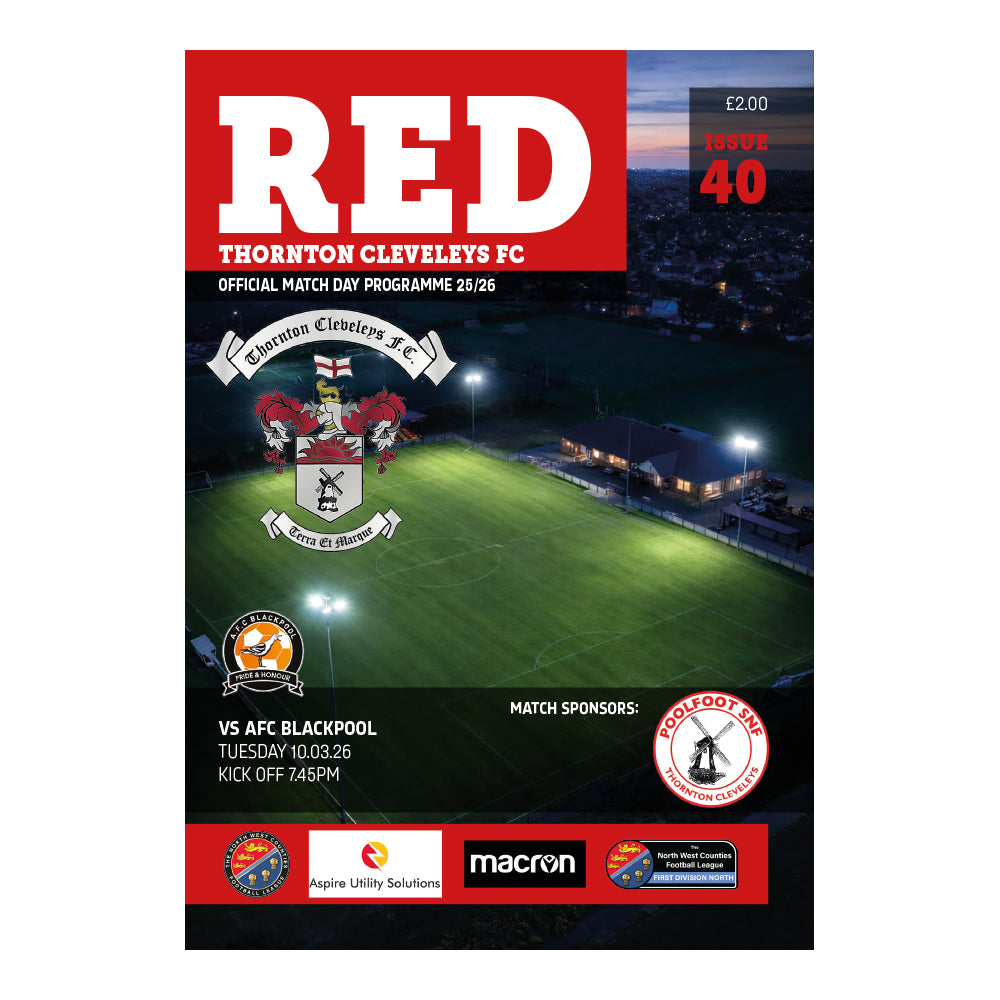 Thornton Cleveleys Football Programmes