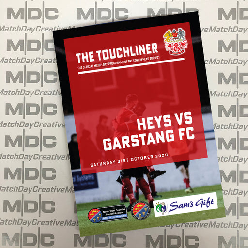 Prestwich Heys v Garstang Programme