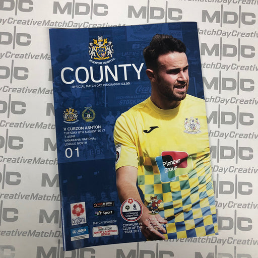 Stockport County v Curzon Ashton Programme