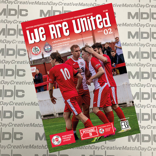 Ashton United v South Shields Programme