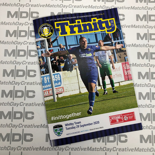 Gainsborough Trinity v Whitby Town Programmes