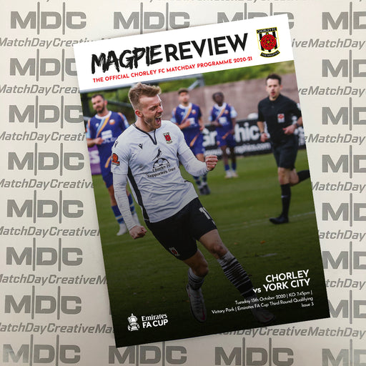 Chorley v York City FA Cup Programme