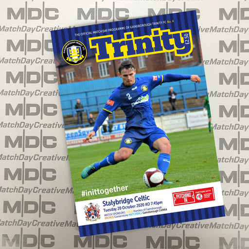 Gainsborough Trinity v Stalybridge Celtic Programme