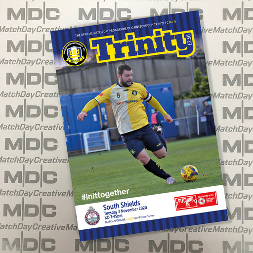 Gainsborough Trinity v South Shields Programme