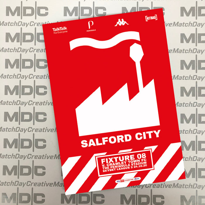 Salford City v Crawley Town Programme