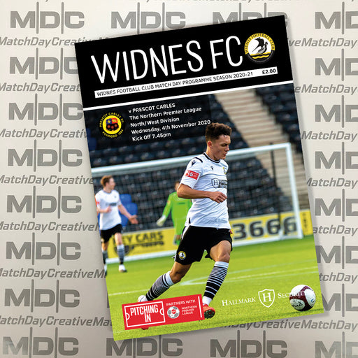 Widnes v Prescot Cables Programme