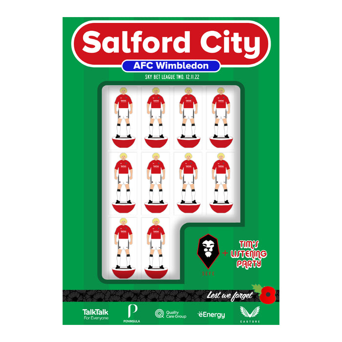 2022/23 #09 Salford City v AFC Wimbledon SkyBet League 2 12.11.22 Programme