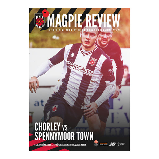 2022/23 #10 Chorley v Spennymoor Town National League North 08.11.22 Printed Programme