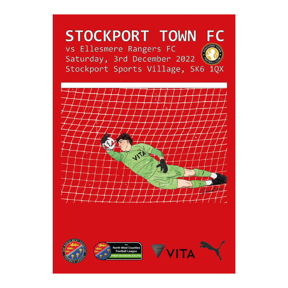 2022/23 #11 Digital Stockport Town v Ellesmere Rangers NWCFL 03.12.22 ...