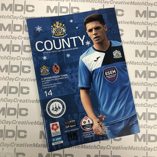 Stockport County v Spennymoor Town Programme