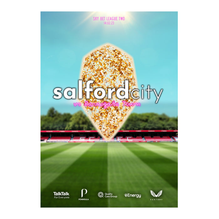 2022/23 #17 Salford City v Harrogate Town SkyBet League 2 14.02.23 Programme
