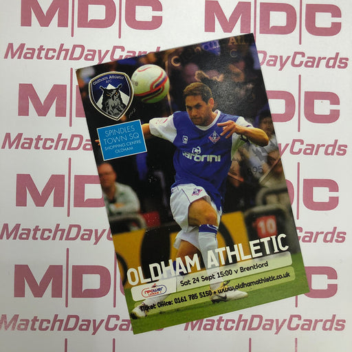 Oldham Athletic Dean Furman Trading Card