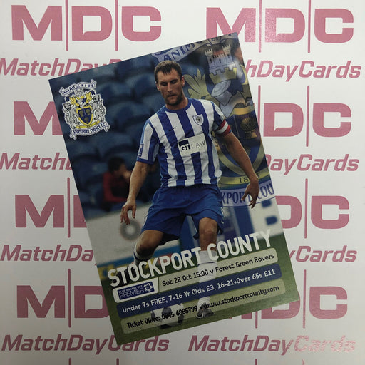 Stockport County Danny O'Donnell Trading Card