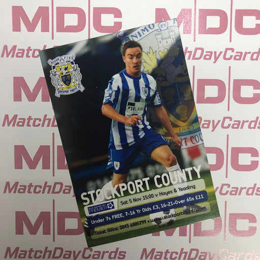 Stockport County Jon Routledge Trading Card