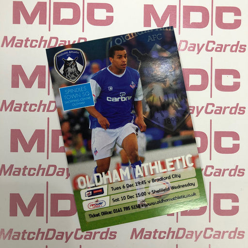 Oldham Athletic Tom Adeyemi Trading Card