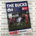 2021/22 #18 Buxton v Stafford Rangers NPL 01.01.22 Programme