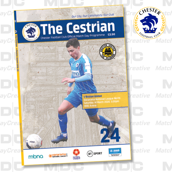 Chester v Boston United Programme