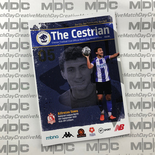 2021/22 #05 Digital Chester v Alfreton Town 04.09.21 National League North Digital Programme