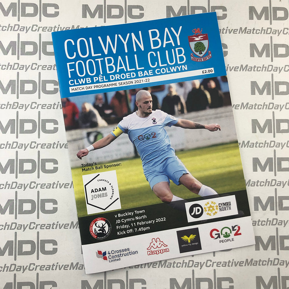 Buckley Town Football Club Programmes