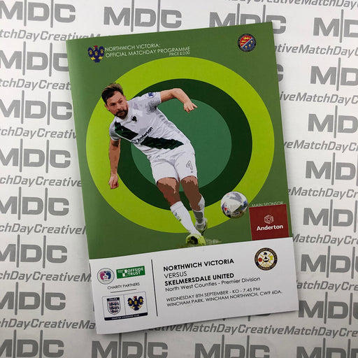 2021/22 #06 Northwich Victoria v Skelmersdale United 07.09.21 NWCFL Programme