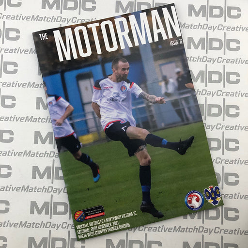 2021/22 #12 Vauxhall Motors v Northwich Victoria NWCFL 20.11.21 Programme