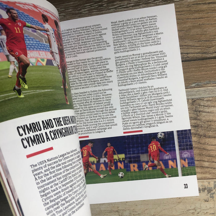 2022 #03 Cymru (Wales) UEFA Nations League Guide - Netherlands, Belgium & Poland. Printed programme