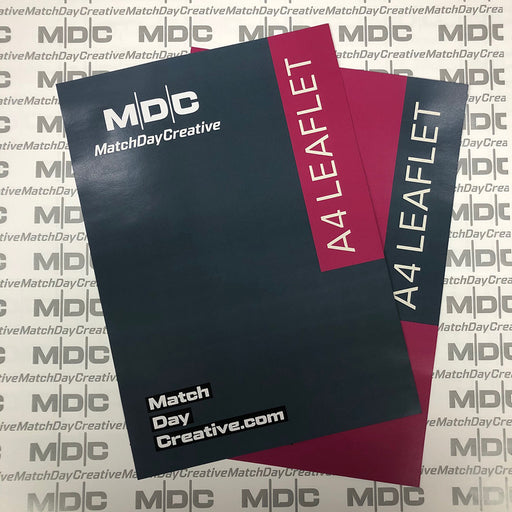 A4 leaflet printing derbyshire